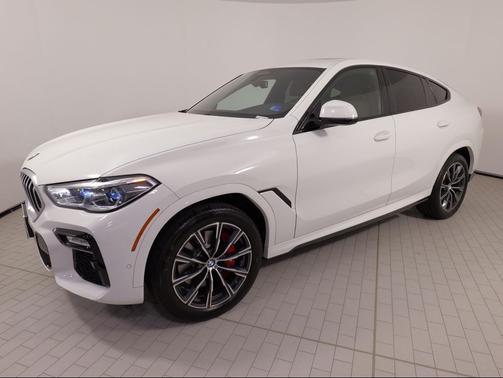 Alpine White 2021 BMW X6 xDrive40i