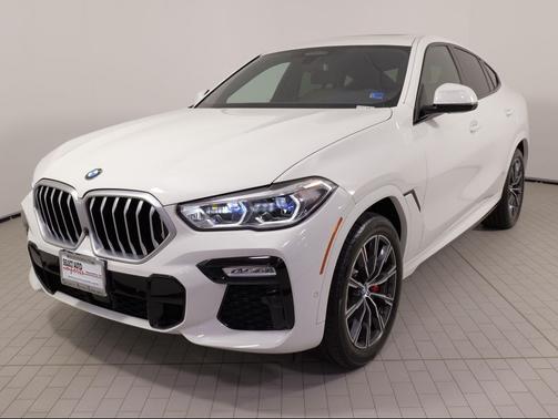 Alpine White 2021 BMW X6 xDrive40i