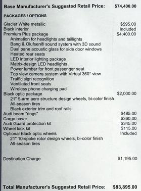 2024 Audi Q8 e-tron Premium Plus