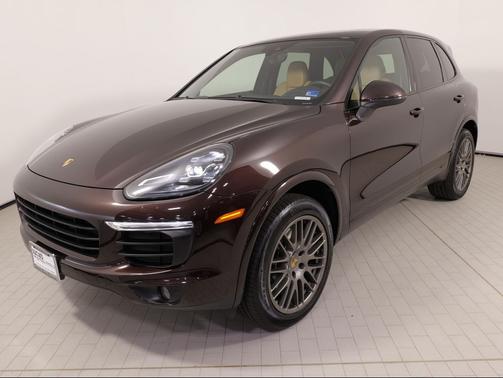 Mahogany Metallic 2017 Porsche Cayenne Platinum Edition