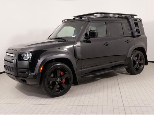 Santorini Black Metallic 2023 Land Rover Defender 110 X