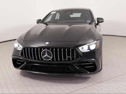 Obsidian Black Metallic 2024 Mercedes-Benz AMG GT 43 4-Door