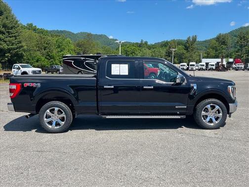 Agate Black Metallic 2021 Ford F-150 Lariat