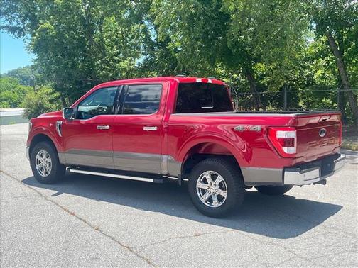 Rapid Red Metallic Tinted Clearcoat 2022 Ford F-150 Lariat