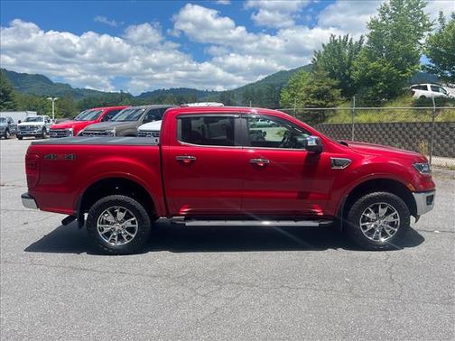 Rapid Red Metallic Tinted Clearcoat 2021 Ford Ranger Lariat
