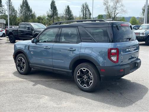 Azure Gray Metallic 2025 Ford Bronco Sport Outer Banks