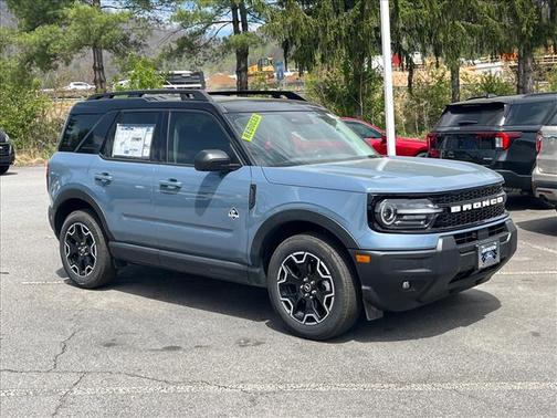Azure Gray Metallic 2025 Ford Bronco Sport Outer Banks