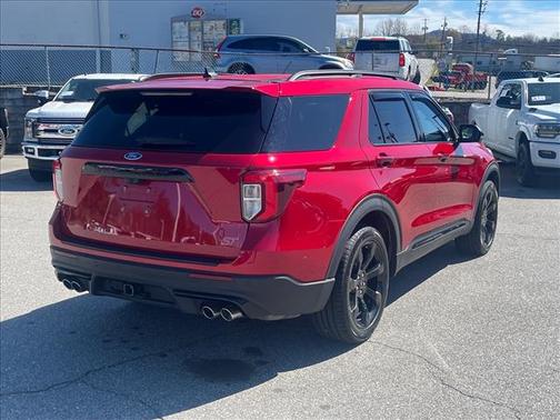 Rapid Red Metallic Tinted Clearcoat 2023 Ford Explorer ST