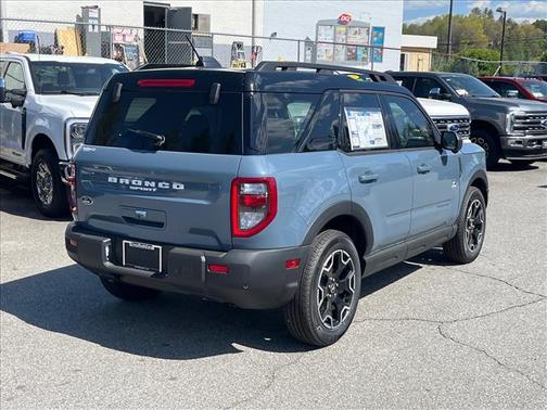 Azure Gray Metallic 2025 Ford Bronco Sport Outer Banks