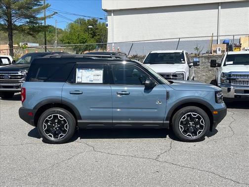 Azure Gray Metallic 2025 Ford Bronco Sport Outer Banks