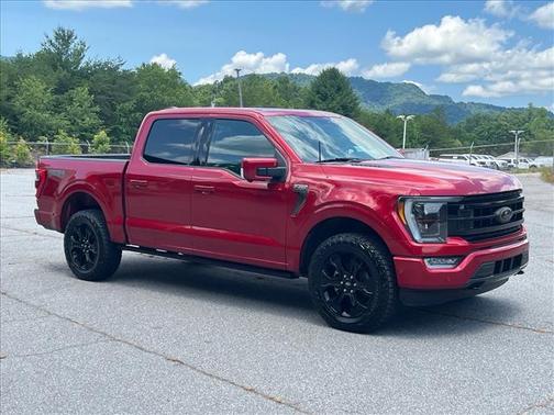 Rapid Red Metallic Tinted Clearcoat 2023 Ford F-150 Platinum