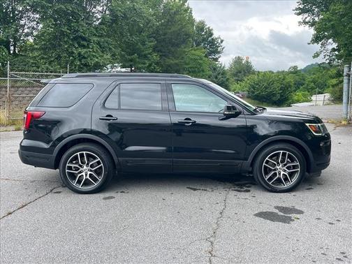 Agate Black 2019 Ford Explorer sport
