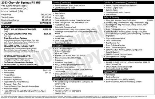 2023 Chevrolet Equinox AWD RS