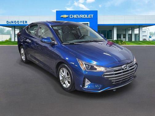 Lakeside Blue 2020 Hyundai ELANTRA Value Edition