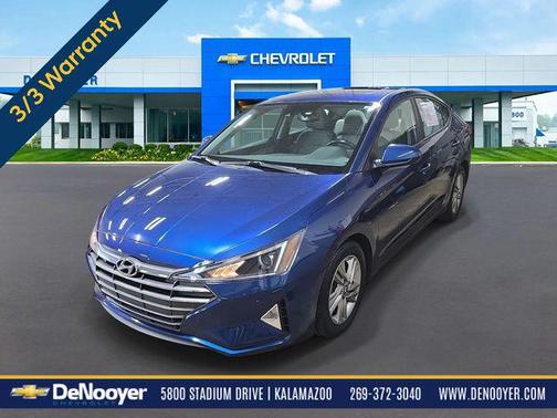 Lakeside Blue 2020 Hyundai ELANTRA Value Edition
