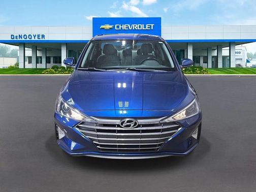 Lakeside Blue 2020 Hyundai ELANTRA Value Edition