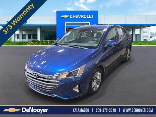 Lakeside Blue 2020 Hyundai ELANTRA Value Edition