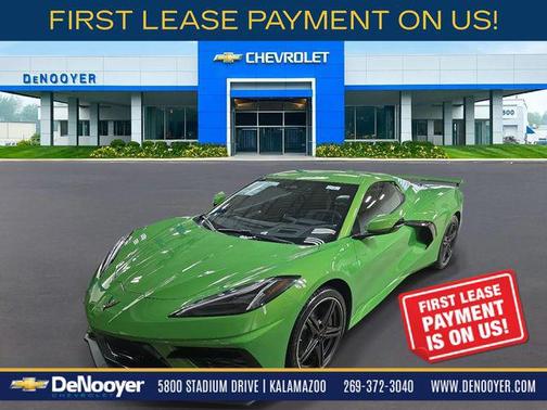Roswell Green Metallic 2026 Chevrolet Corvette Stingray w/3LT