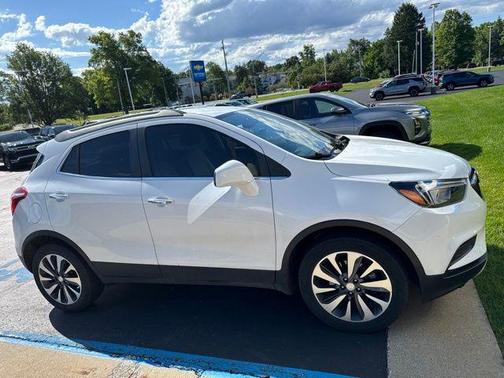 Summit White 2021 Buick Encore Preferred