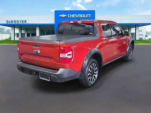 Chili Pepper Red 2024 Ford Maverick Lariat