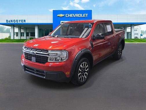 Chili Pepper Red 2024 Ford Maverick Lariat