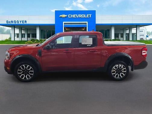 Chili Pepper Red 2024 Ford Maverick Lariat