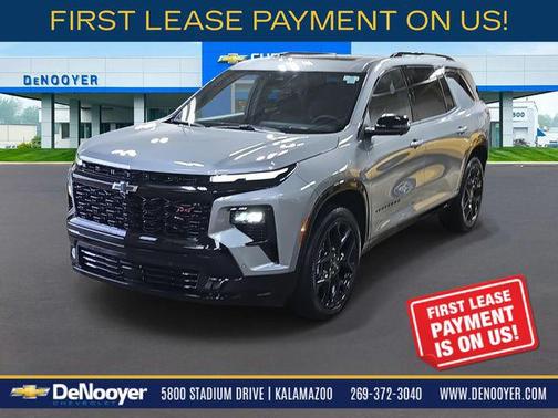 Sterling Gray Metallic 2026 Chevrolet Traverse RS