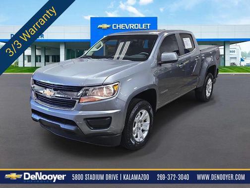 Satin Steel Metallic 2019 Chevrolet Colorado LT