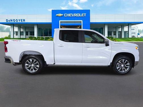 Summit White 2026 Chevrolet Silverado 1500 LT