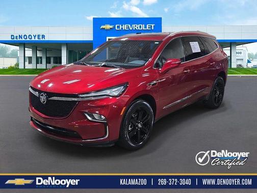 Cherry Red Tintcoat 2023 Buick Enclave Essence AWD