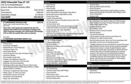 2022 Chevrolet Trax LT