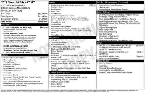 2023 Chevrolet Tahoe LT
