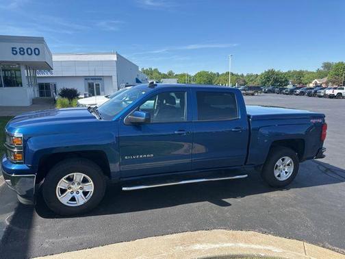Deep Ocean Blue 2015 Chevrolet Silverado 1500 1LT