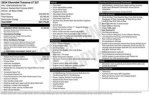 2024 Chevrolet Traverse LT