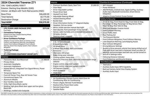 2024 Chevrolet Traverse AWD Z71