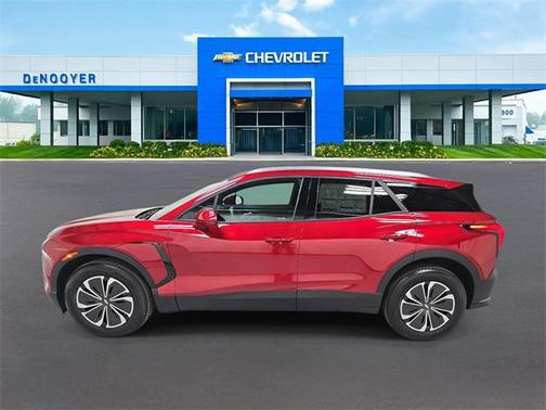 Radiant Red Tintcoat 2025 Chevrolet Blazer EV AWD LT