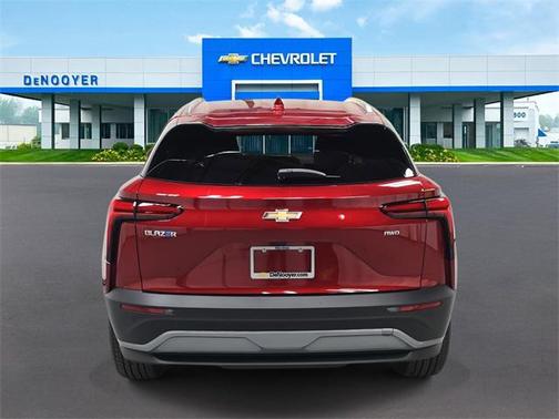 Radiant Red Tintcoat 2025 Chevrolet Blazer EV AWD LT