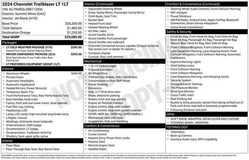 2024 Chevrolet Trailblazer LT