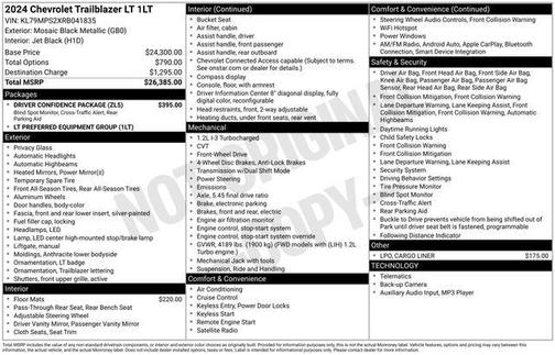 2024 Chevrolet Trailblazer LT