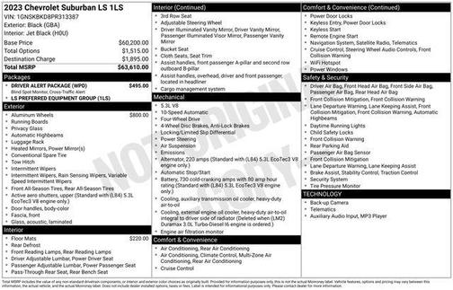 2023 Chevrolet Suburban LS