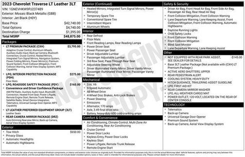 2023 Chevrolet Traverse LT Leather