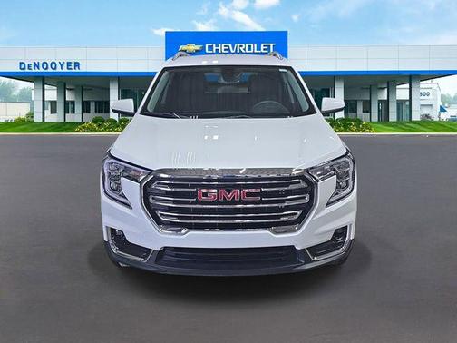 Summit White 2023 GMC Terrain SLT
