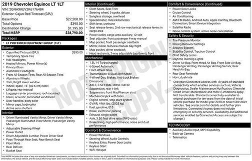 2019 Chevrolet Equinox 1LT