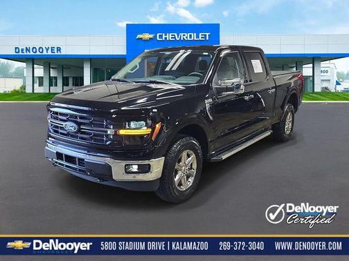 Agate Black Metallic 2024 Ford F-150 XLT
