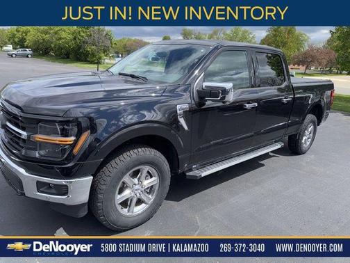 Agate Black Metallic 2024 Ford F-150 XLT