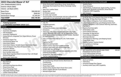 2022 Chevrolet Blazer 3LT