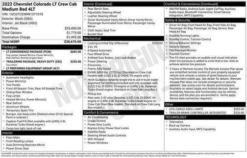 2022 Chevrolet Colorado LT