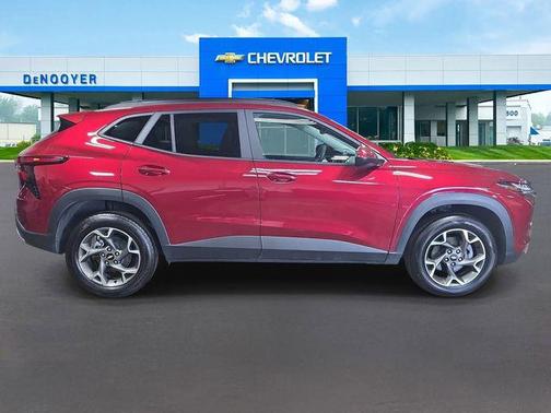 Crimson Metallic 2025 Chevrolet Trax LT