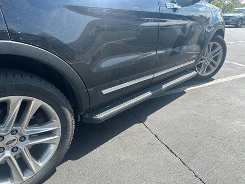 Blue Metallic 2017 Ford Explorer Limited