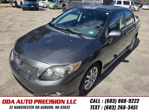 Grey 2009 Toyota Corolla S